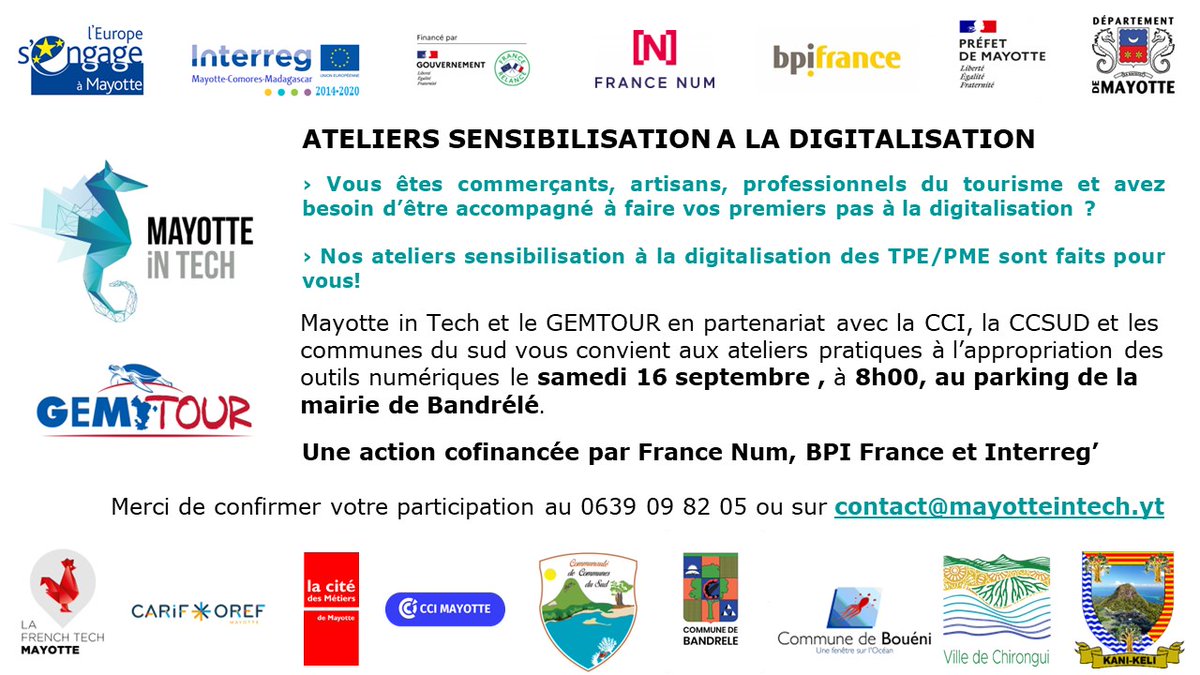 Mayotte in Tech tweet media