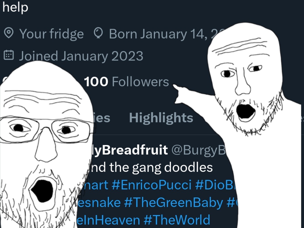 BurgyBreadfruit's tweet photo. Jfjdjfhjejdfh?!??!@$%€÷*#?😭😱🥳🥶🤩☠ https://t.co/Ku8gqtLWTq