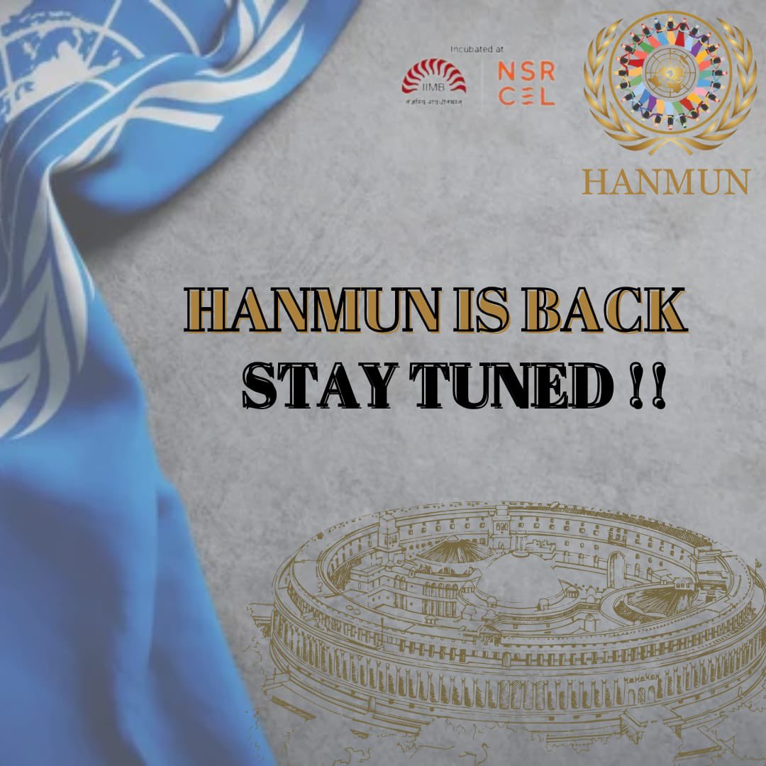 hanmun2020's tweet photo. Hello folks

Hope you all are excited to see what unfolds next .So here we welcome you all to the delhi chapter of hanmun2023 .

The event would be filled with mock sessions, fun fueled activities along with musical night and a lot more .

So stay tuned with us and get ready ! https://t.co/EAHlr4lUP7