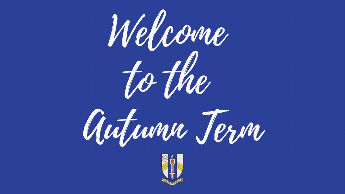 We are very much looking forward to the start of our new academic year and welcoming everyone into school today, especially our new Year 7 pupils.