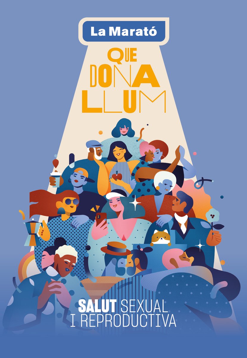 la_marato's tweet photo. "La Marató que dona llum": avui arrenca la campanya de sensibilització i difusió sobre la salut sexual i reproductiva de l'edició 2023 
👉 https://t.co/omtEcSw9RE https://t.co/TGxXnm1xyu