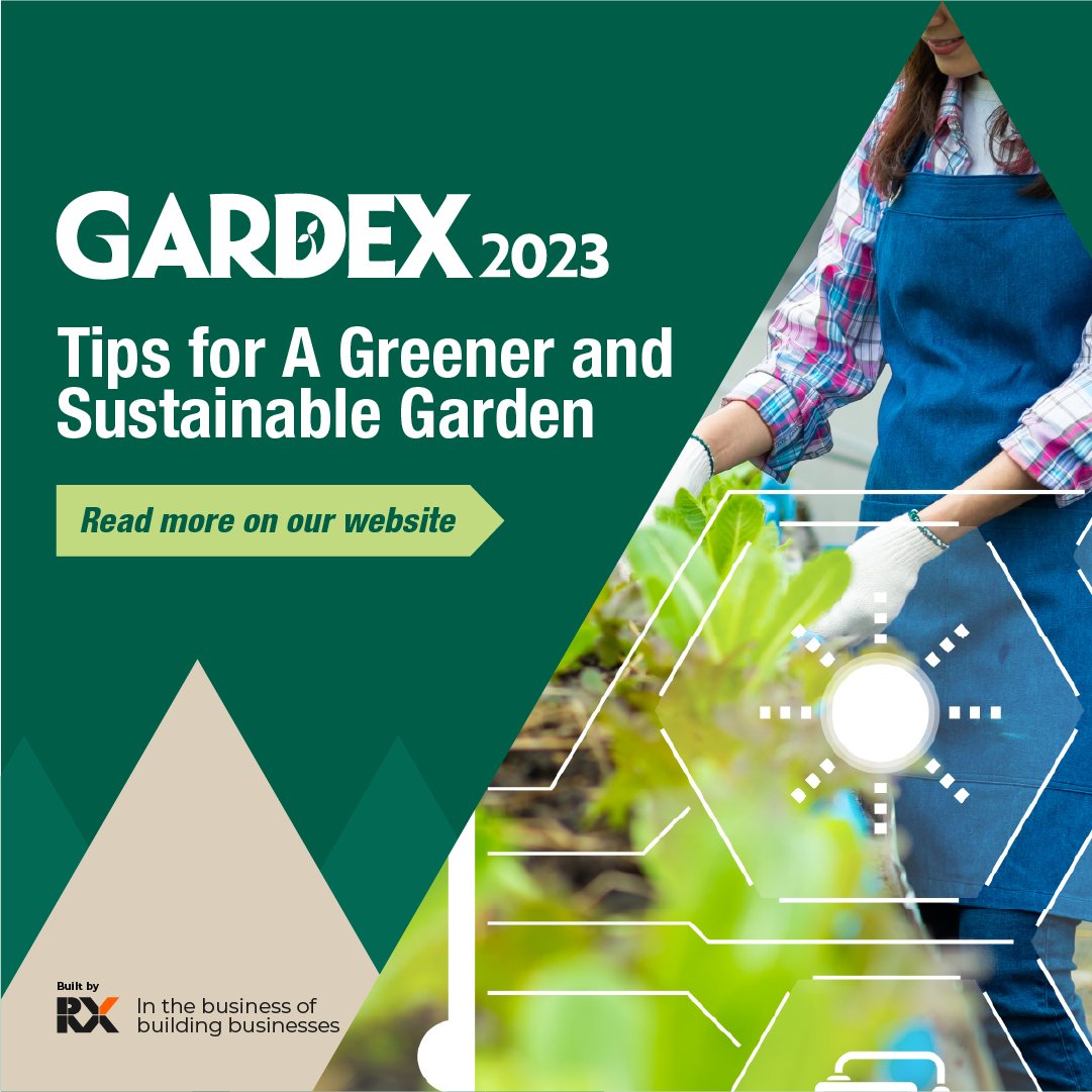 How does sustainability work wonders for your gardening journey? Check out our blog to explore the top practical tips that will turn your garden into an eco-friendly haven:
✅ gardex.jp/en-gb/press/la…

#GARDEX #ガーデンアウトドアexpo #garden #gardentips #gardenblog
