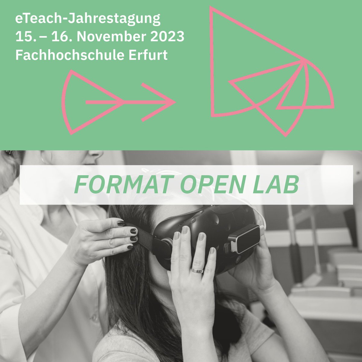 eteachtagung2023 (@eteach_netzwerk) on Twitter photo Die @FH_Erfurt hat ganz schön was zu bieten in Sachen Digital Labs🤓🖲️🖥️ Sie wollen auch was zeigen und sind an Feedback interessiert? Dann reichen Sie Ihren Beitrag ein! Infos unter eteach-thueringen.de/jahrestagung
@FH_Erfurt <a href="/bauhaus_uni/">Bauhaus-Uni Weimar</a> <a href="/unierfurt/">Universität Erfurt</a> <a href="/TU_Ilmenau/">TU Ilmenau</a>
<a href="/EAHJena/">Ernst-Abbe-Hochschule Jena</a> @HS_Schmalkalden Die @FH_Erfurt hat ganz schön was zu bieten in Sachen Digital Labs🤓🖲️🖥️ Sie wollen auch was zeigen und sind an Feedback interessiert? Dann reichen Sie Ihren Beitrag ein! Infos unter eteach-thueringen.de/jahrestagung
@FH_Erfurt <a href="/bauhaus_uni/">Bauhaus-Uni Weimar</a> <a href="/unierfurt/">Universität Erfurt</a> <a href="/TU_Ilmenau/">TU Ilmenau</a>
<a href="/EAHJena/">Ernst-Abbe-Hochschule Jena</a> @HS_Schmalkalden