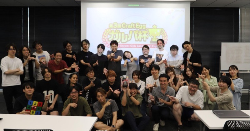 CraftEgg_PR's tweet photo. 【広報ブログを更新しました】
「今年も白熱！「社内ガルパ杯」を開催しました！」

#バンドリ #ガルパ