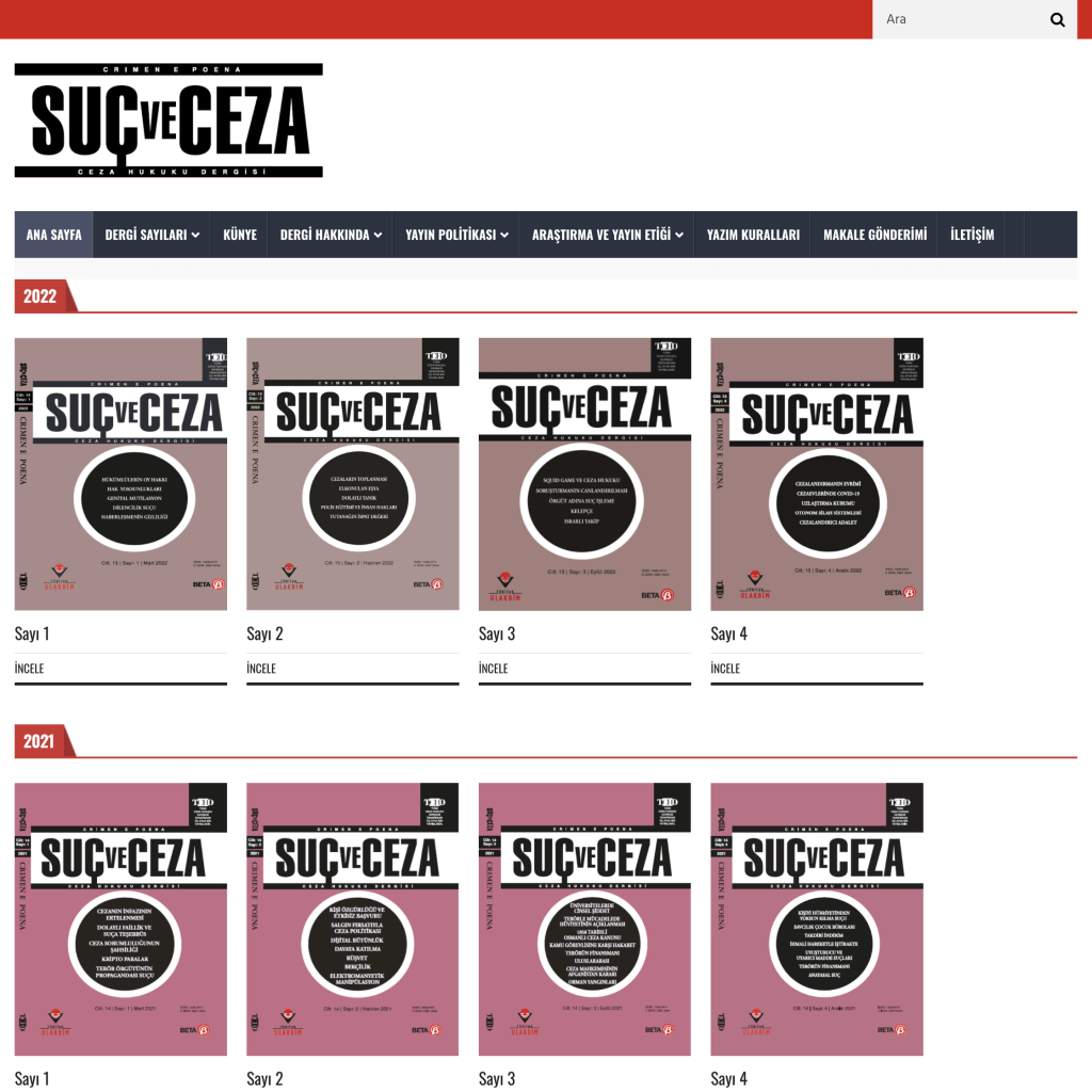 Suç ve Ceza Dergisi dlvr.it/SvbCs6