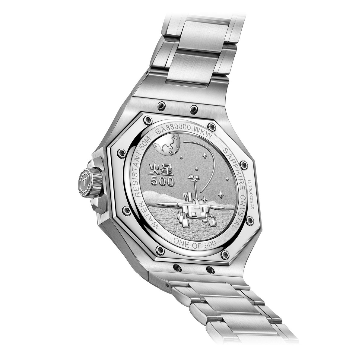 chinawatchshop's tweet image. FIYTA watch: MARS-500 · Commemorate Landing on Mars · meteorite dial. Ref. GA880000.WKW. Limited edition

This model commemorates landing on Mars of the lander from Tianwen-1 (天问一号) spacecraft on 2021 May 15. 

Learn more
chinawatchshop.com/products/wa099…

#fiyta #zhurong #mars500