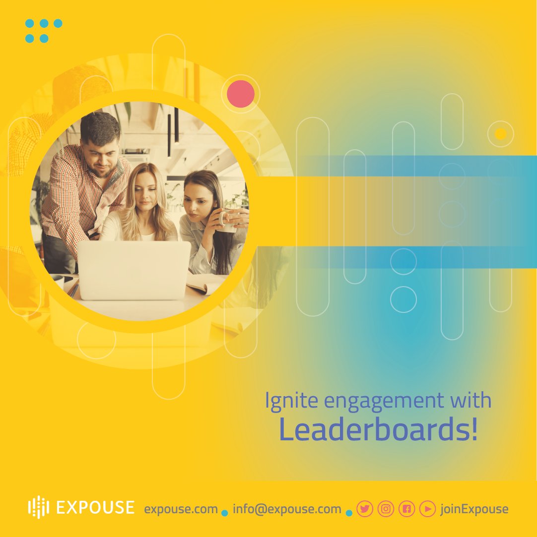 JoinExpouse's tweet photo. Want to keep your virtual event attendees engaged and excited?

With our Expose #VirtualEventPlatform, you can ignite engagement like never before with our #Leaderboards feature! 

Don't miss out on this game-changing feature - try it out today!

https://t.co/8q4qJVP5oP https://t.co/35gwWfKXbG