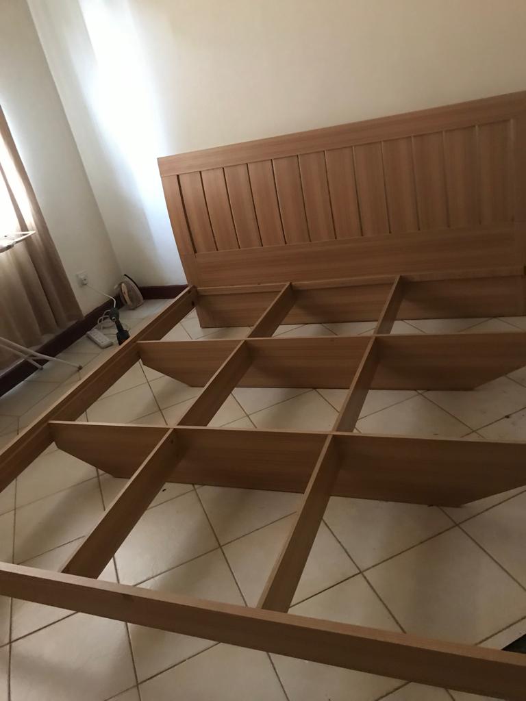 King size bed 
Bought at 89999/-
Selling at 30000/- without mattress.
📍Pickup:Westlands,Rhapta Road
Contact 0704695618

#declutterwithcarol #declutter254 #declutteryourhome #Aoko #MamboNiMatatu #arsenal