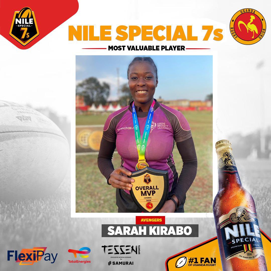 Guts Grit Gold

Here’s to your Overall MVP through out the circuits

Congratulations KIRABO SARAH ♥️

#Avengers 
#Kyabazinga7s 
#NileSpecial7s
