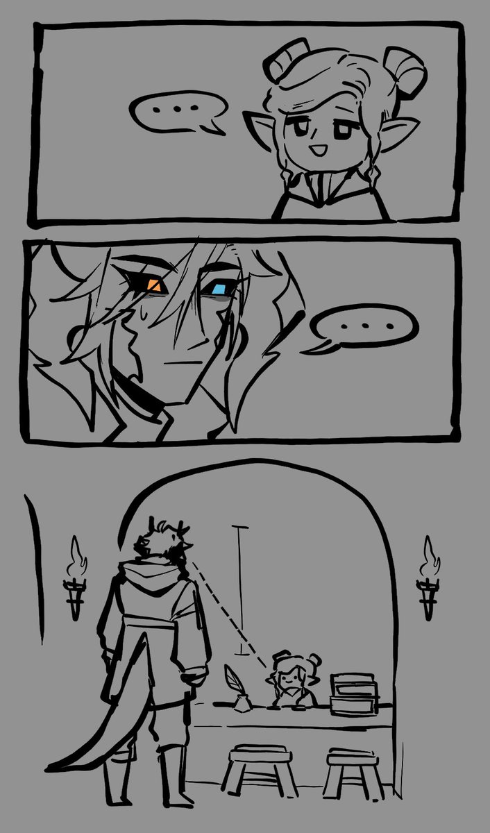 Rimefrosted's tweet photo. entering uldah and having to watch lalafell have to crane their poor necks im so sorry https://t.co/CMsUMq5j7V