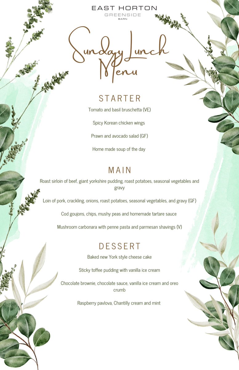 Feeling hungry after your round? ⛳️
Our Sunday Lunches start up again this week! Don't miss out on a day of golf and delicious food! 
Here is this weeks menu! 
 #golfcourse #hampshiregolf #golfer  #golfersclubhouse #clubhouse #golf #southamptondining #hampshiredining #summer