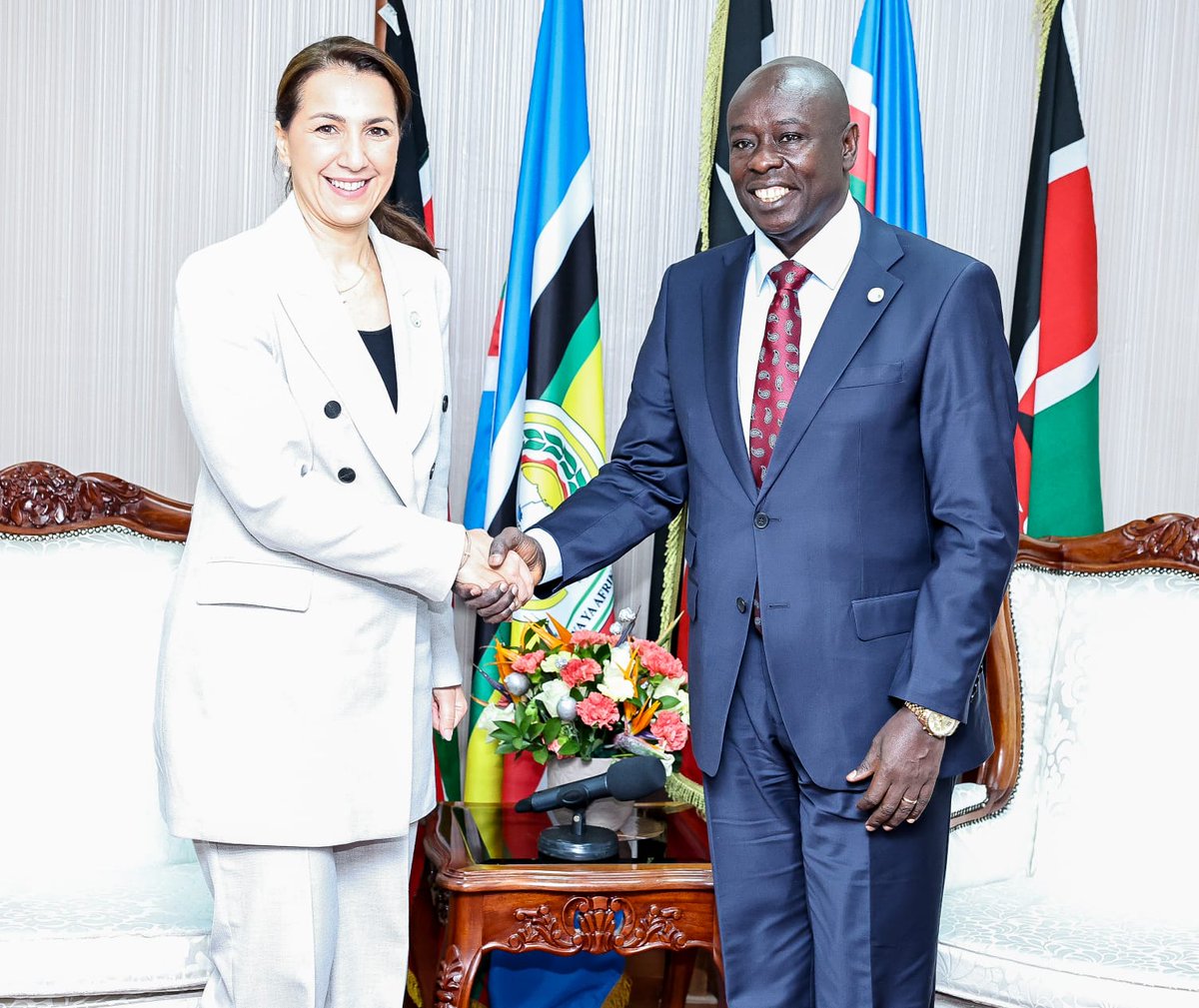 Kenya and the United Arab Emirates have enjoyed warm and cordial relations for a long time.  The two nations have had robust trade and diplomatic relations that have spurred Strong and Comprehensive Economic Partnership Agreements.

This morning, at Harambee House Annex Office, I