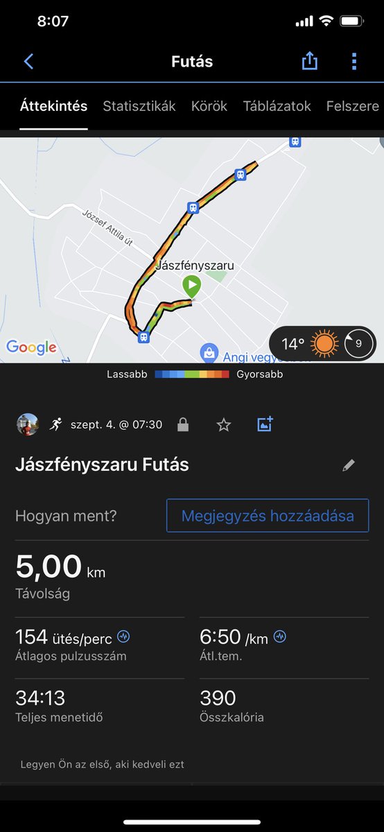 dn1el_lszl0's tweet photo. #30DaysOfRunning with @csturner88 Day04:
Had to slow down for the last km - I have some pain in my knee. But at least the weather was nice 😂 https://t.co/uknpvOTryL