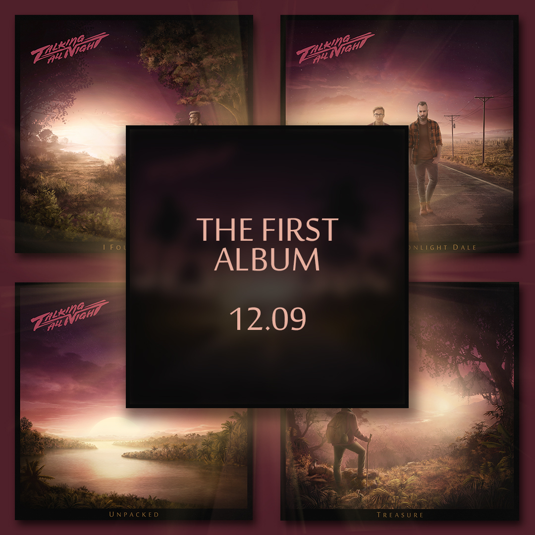 Do you think summer is over? No! It will continue with the release of our first album on September 12! Only a little time left, stay tuned 💥

#talkingallnight #Announcement #indie #synthpop #newalbum