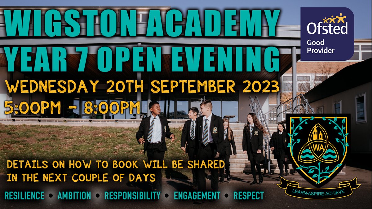 Wigston Academy - Open Evening 2023 👇