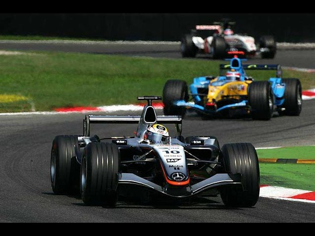 MsportXtra's tweet photo. #F1 #OnThisDay, September 4th 2005, the #ItalianGP marked only the second time in history that every car that started, also finished. It was won by @jpmontoya in his @McLarenF1 from the Renault's of @alo_oficial and @OfficialFisico . https://t.co/7jPOOyyXrd #MsportXtra https://t.co/L4Ocrd706O