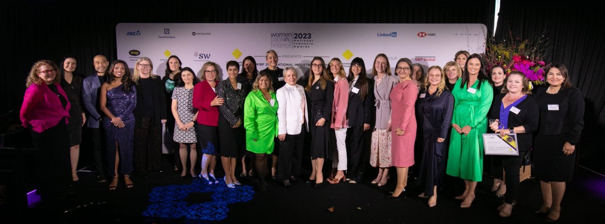 WiBF_Aus's tweet photo. Congratulations to our WiBF 2023 National Industry Award Winners!
https://t.co/0Mnhwp8I4C
#wibf #wibfawards #bankingandfinance https://t.co/Cbhya7yKek