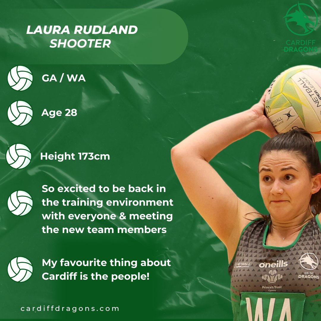 Familiar face, <a href="/LauraRudland/">Laura Rudland</a> is also back 🐉