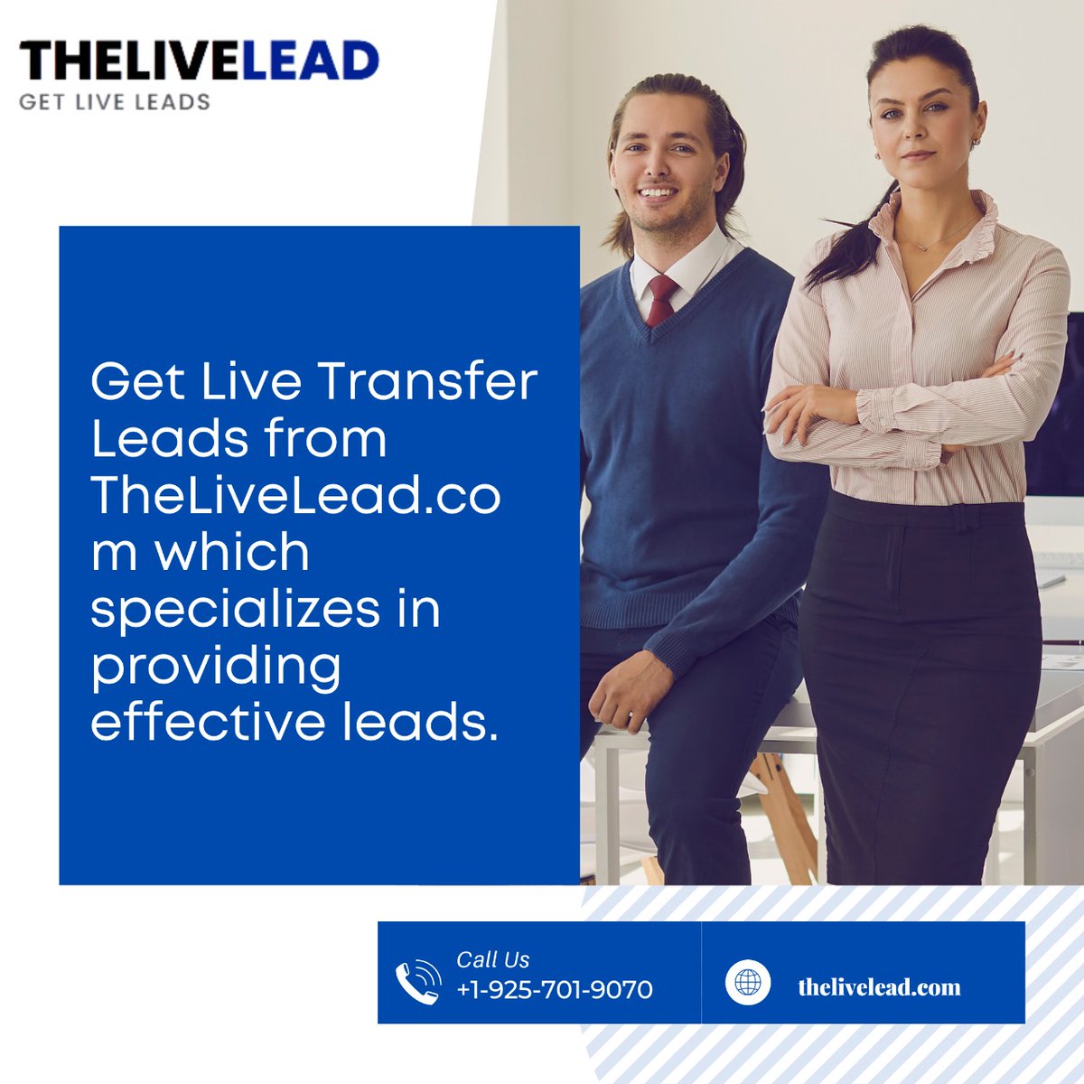 theliveleadcom's tweet photo. It seems like you're looking for a caption for an Instagram post related to getting live transfer leads. Here's a suggestion:
"Turning conversations into opportunities, one live transfer lead at a time. 📷📷 #LiveLeadGeneration #HighConversionLeads" call us .+1-925-701-9070 https://t.co/G4utKeBmxg