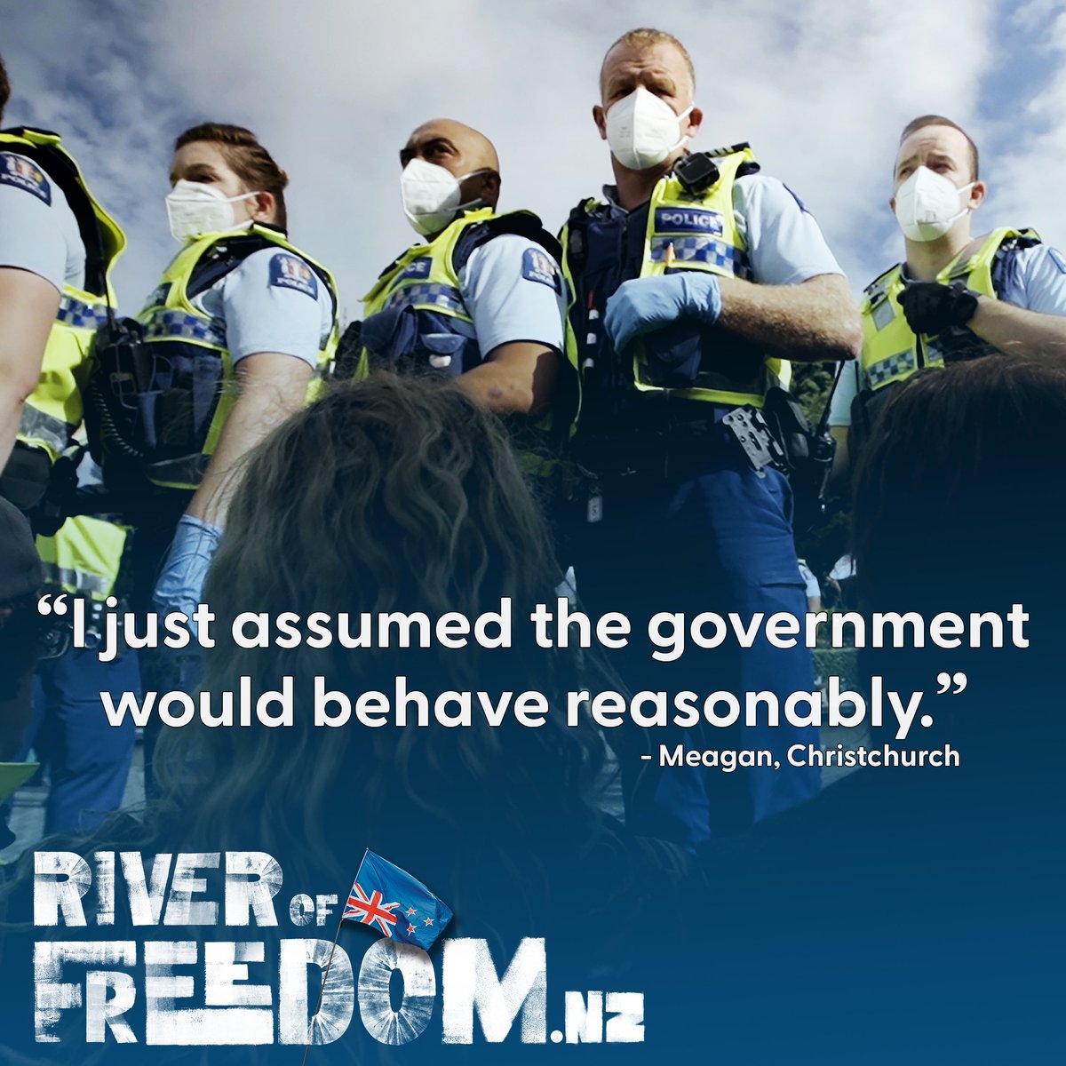 RiverFreedom22's tweet photo. In cinemas September 7
🎉☮️❤️
#RiverOfFreedomFilm #HeartoftheProtest #documentaryfilm #NZConvoy2022 #ParliamentProtest #freedomConvoy #freedomconvoy2022 #NewZealand #NZ https://t.co/YOumxxsLbO