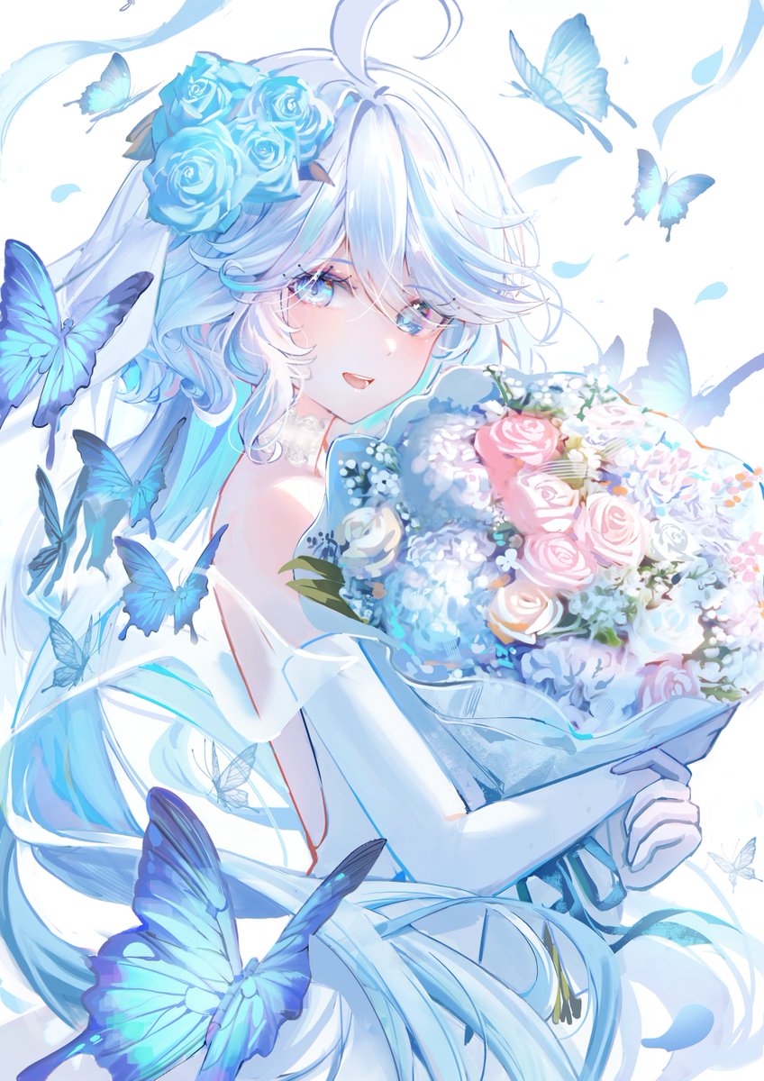 「furina Wedding#GenshinImpact 」|Datsha/과외모집중のイラスト