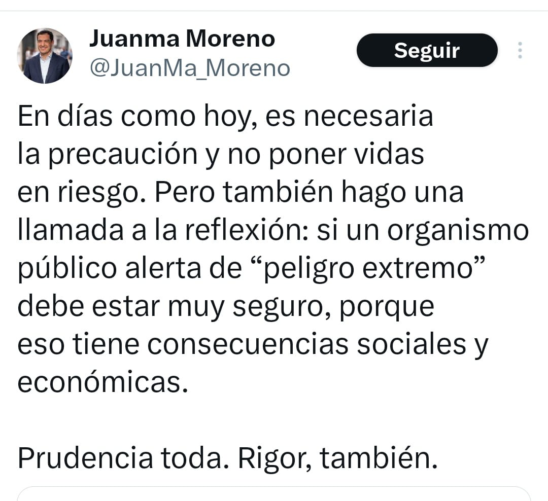 MeteoSE's tweet image. ⏭️ En puntos de la comunidad de Madrid se han superado los 200 mm. No entendemos que desde la máxima representación pública de una comunidad autónoma se cuestionen de esta manera los avisos meteorológicos. 

Desde AMETSE  mostramos nuestro apoyo a los profesionales de @AEMET_Esp