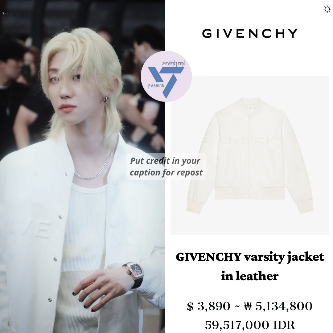nerdy seventeen the8着用　レザージャケット The8 wore Nerdy Jacket in Seventeen Follow Tour in Osaka Day