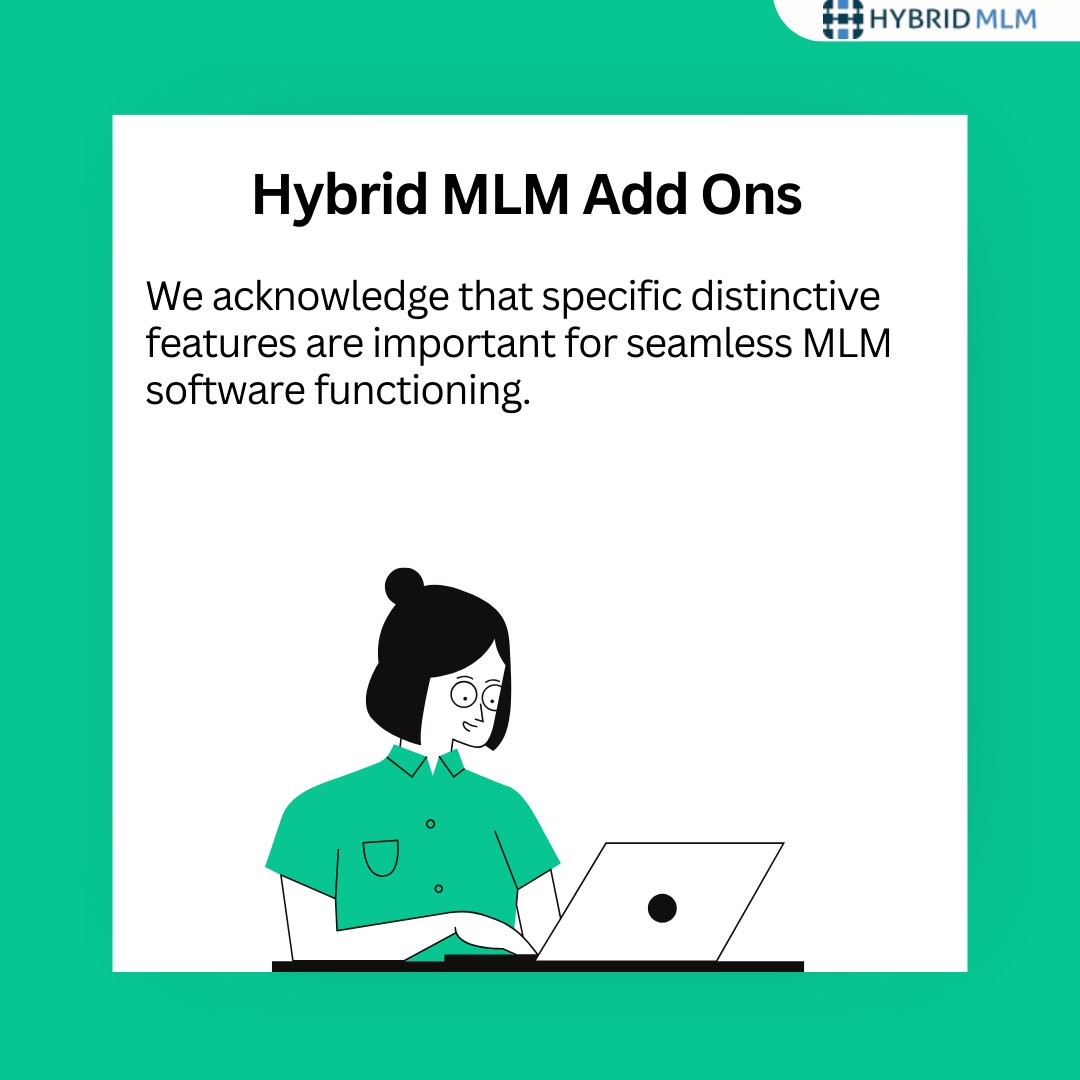 HybridMlm's tweet photo. To learn about more hybrid MLM Add-ons click here👉 https://t.co/3QWTv7BepP
#mlm #mlmaddons #mlmsoftware #bitcoinmlm https://t.co/CHQuwZRIzl
