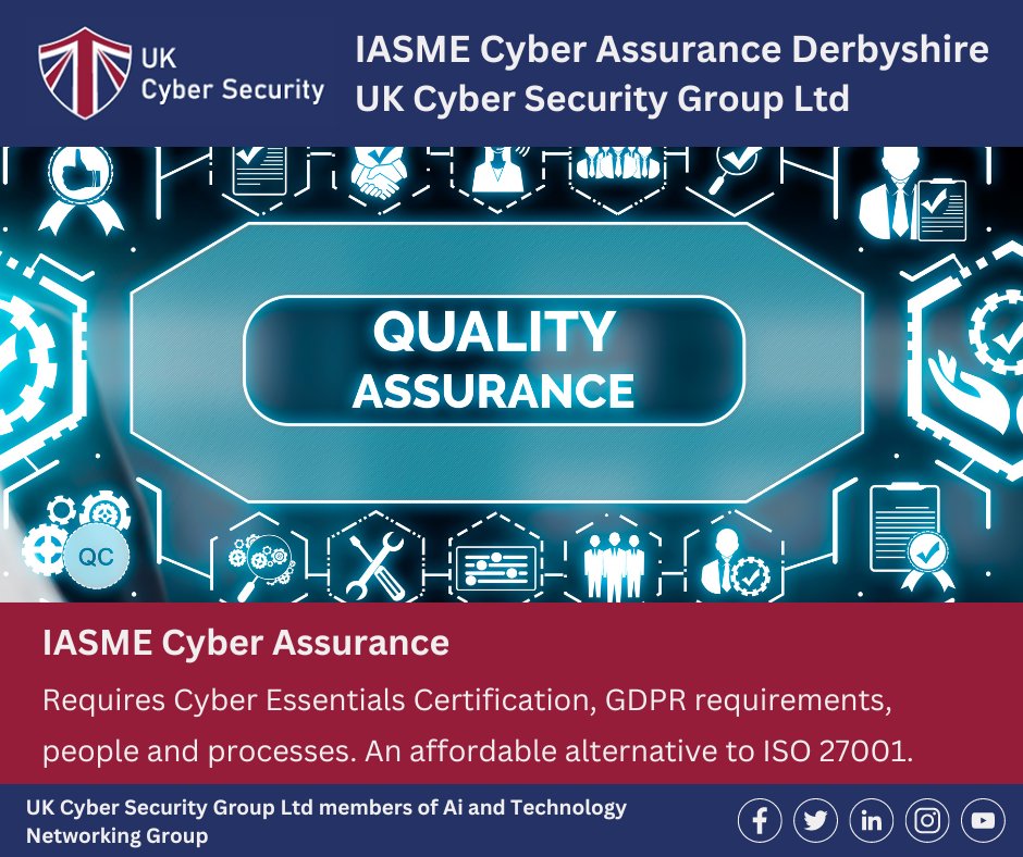 AIandTechNG's tweet image. IASME Cyber Assurance Derbyshire Updates on Ai and Technology Networking Group

Title: IASME Cyber Assurance Derbyshire

Link: aitechnologynetworking.com/post/iasme-cyb…

#Infosec #simplytechtalk #CyberEssentials #iasme #cybersecurity #innovation #business #technology #derbyshire