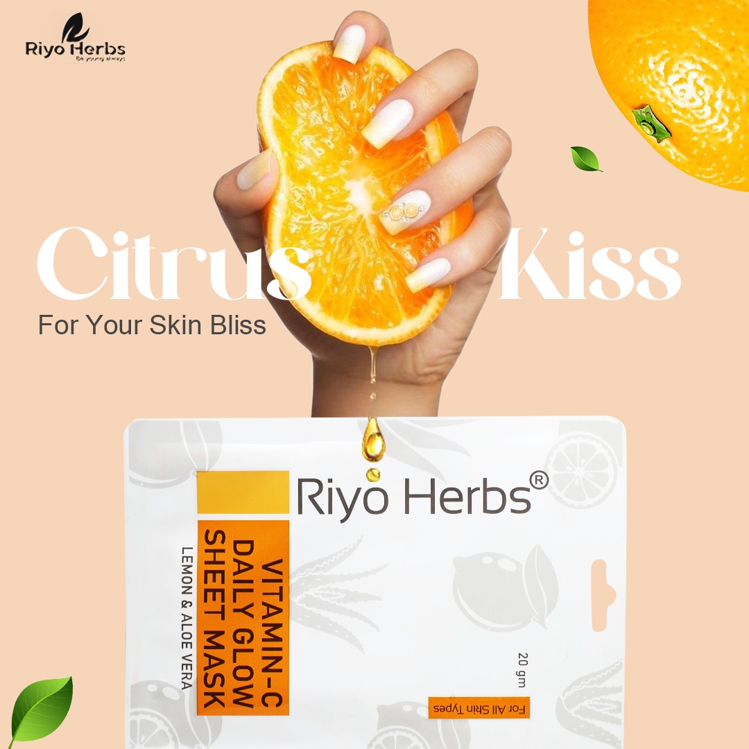 Riyoherbsindia's tweet image. Radiate with Vitamin C Goodness! 🍊✨ Elevate your skincare game with our Vitamin C face sheet mask for a vibrant and rejuvenated complexion. Let your skin shine! ✨🌟

#VitaminCRadiance #VitaminC #FaceMaskSheet #Rejuvenation #Riyoherbs