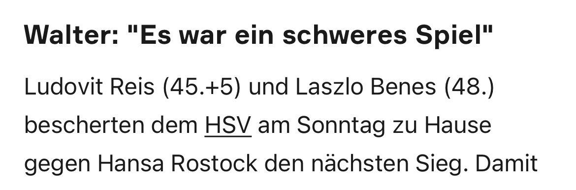 Rein rechnerisch ist damit das zweite Tor vor dem ersten gefallen.