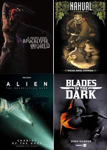 AikiGuille's tweet photo. Empezando semanita que, si los astros se alinean, puede quedar bastante completa a nivel #rol, con juegos y mesas de escándalo!!! 😍 Muchas ganas de jugar todas estas partidas!!! 😋 #ApocalypseWorld #Nahual #Alien #BitD #PBtA #FitD https://t.co/IOV9mthUSK