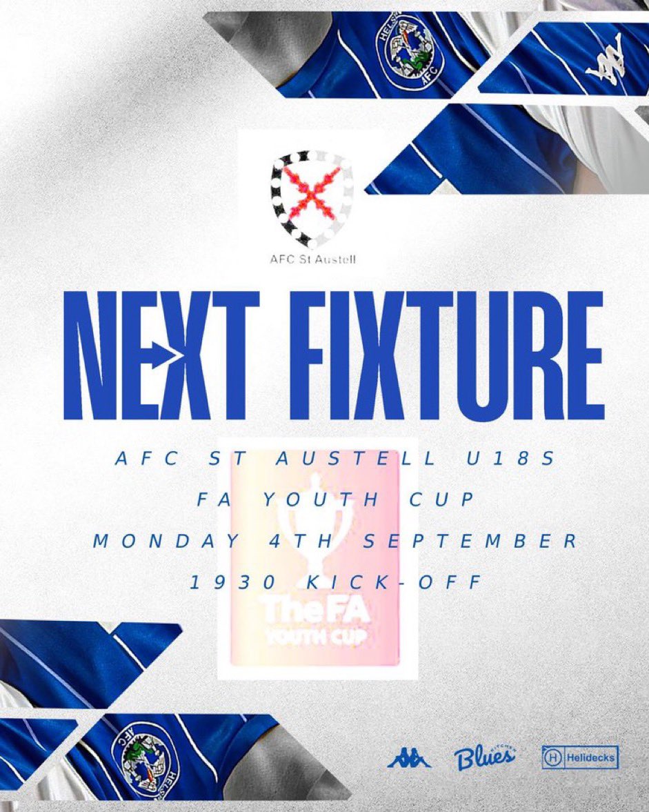 Come along to support the young blues ⚽️💙