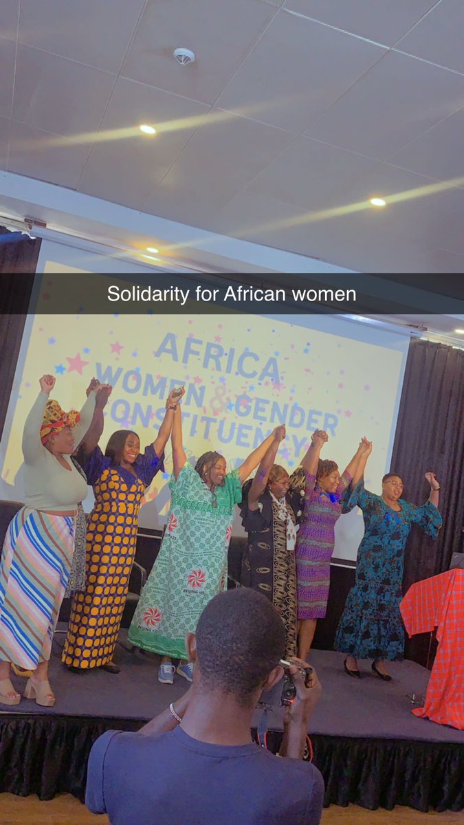 ShukriHarare's tweet photo. "Excited to have been part of the launch event for the Africa Women and Gender Constituency organized by #AfricaWGC 🚀Empowering women and advancing gender equality in Africa. Let's make a difference together! 💪 #AfricaWGC #GenderEquality" https://t.co/A7Z4F41ZsS