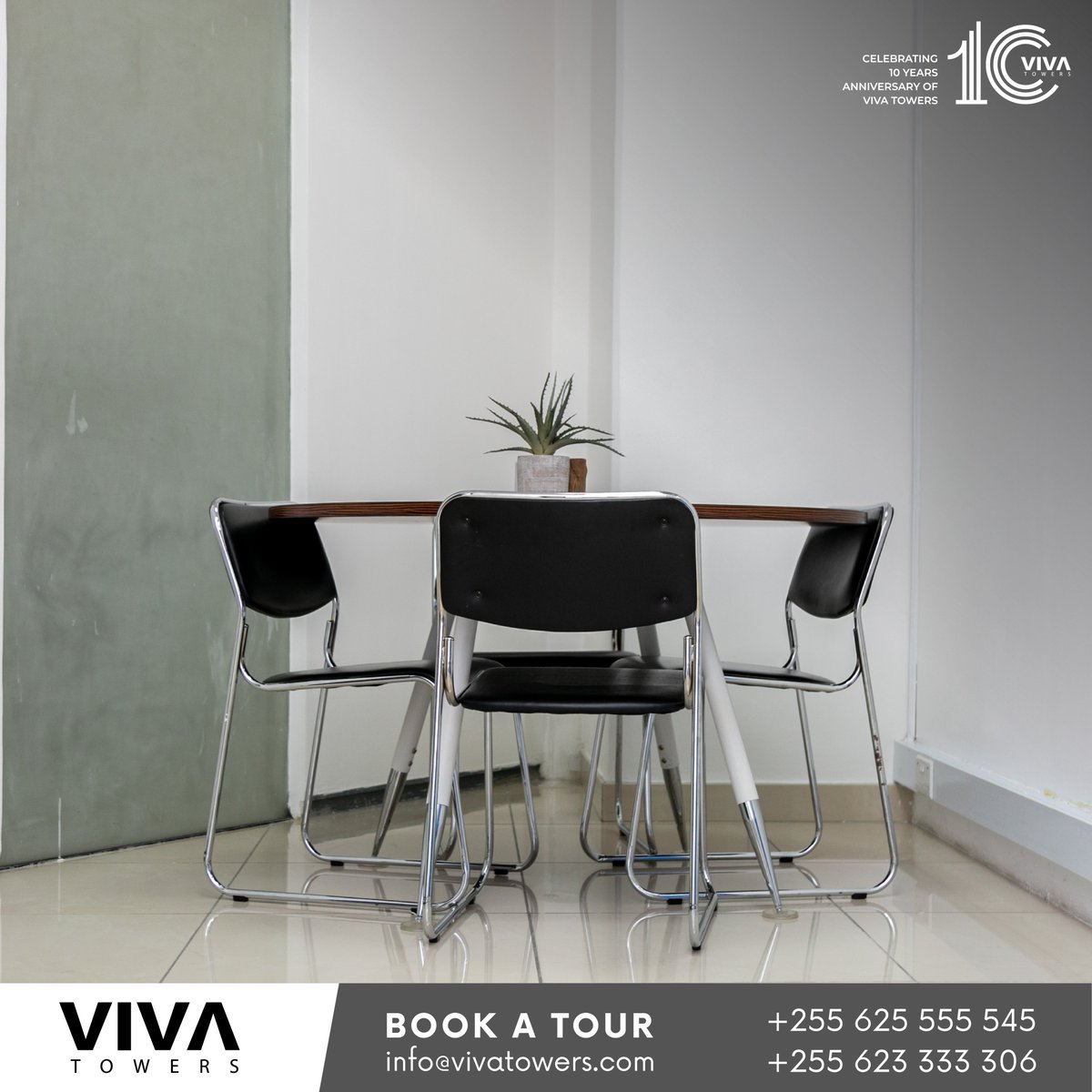 Where innovation meets inspiration - discover your new office space today! 🚀🏙️ #OfficeRental #WorkspaceGoals
#vivatowers #vivatowers10years #commercial #officespace #officespaces #building #shopspaces #daressalaam #landmark #security