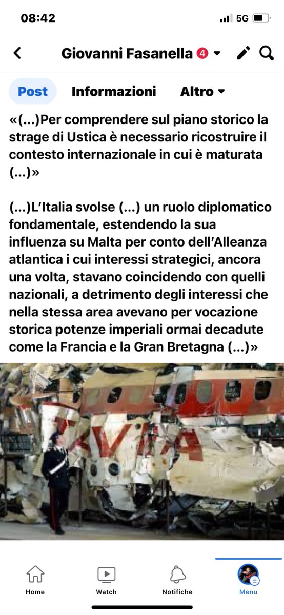 GioFasanella's tweet photo. #Ustica #Amato #Repubblica #Gotor #contestomediterraneo https://t.co/rucWvZGTKi