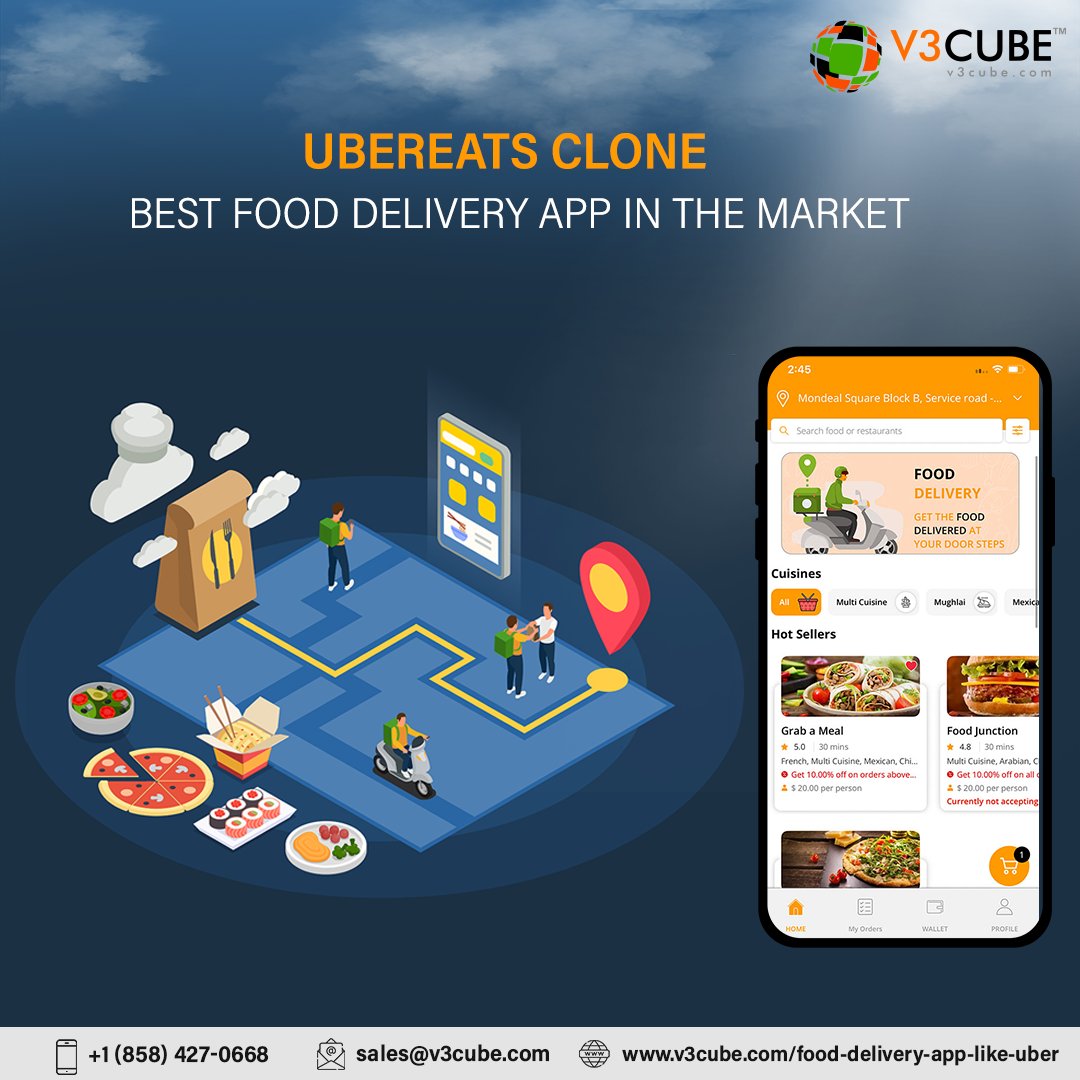v3cube_techno's tweet photo. UBEREATS CLONE
BEST FOOD DELIVERY APP IN THE MARKET
https://t.co/61ttPAE4lE
+1 (858) 427-0668, sales@v3cube.com, https://t.co/1Izk9mZH37
#v3cube #ubereatsclone #bestfooddeliveryapp #restaurantdeliveryapp #fooddeliveryserviceapp #fooddeliveryapplikeuber https://t.co/K7XuSV9rOG