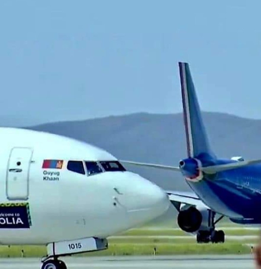 Гүег хаан + Ромын Пап + 777 жил + Бойнг 777 + 2  авиа компаний А үсэг ижил + Цаг хугацааны огтолцол + Монгол газар нутагт