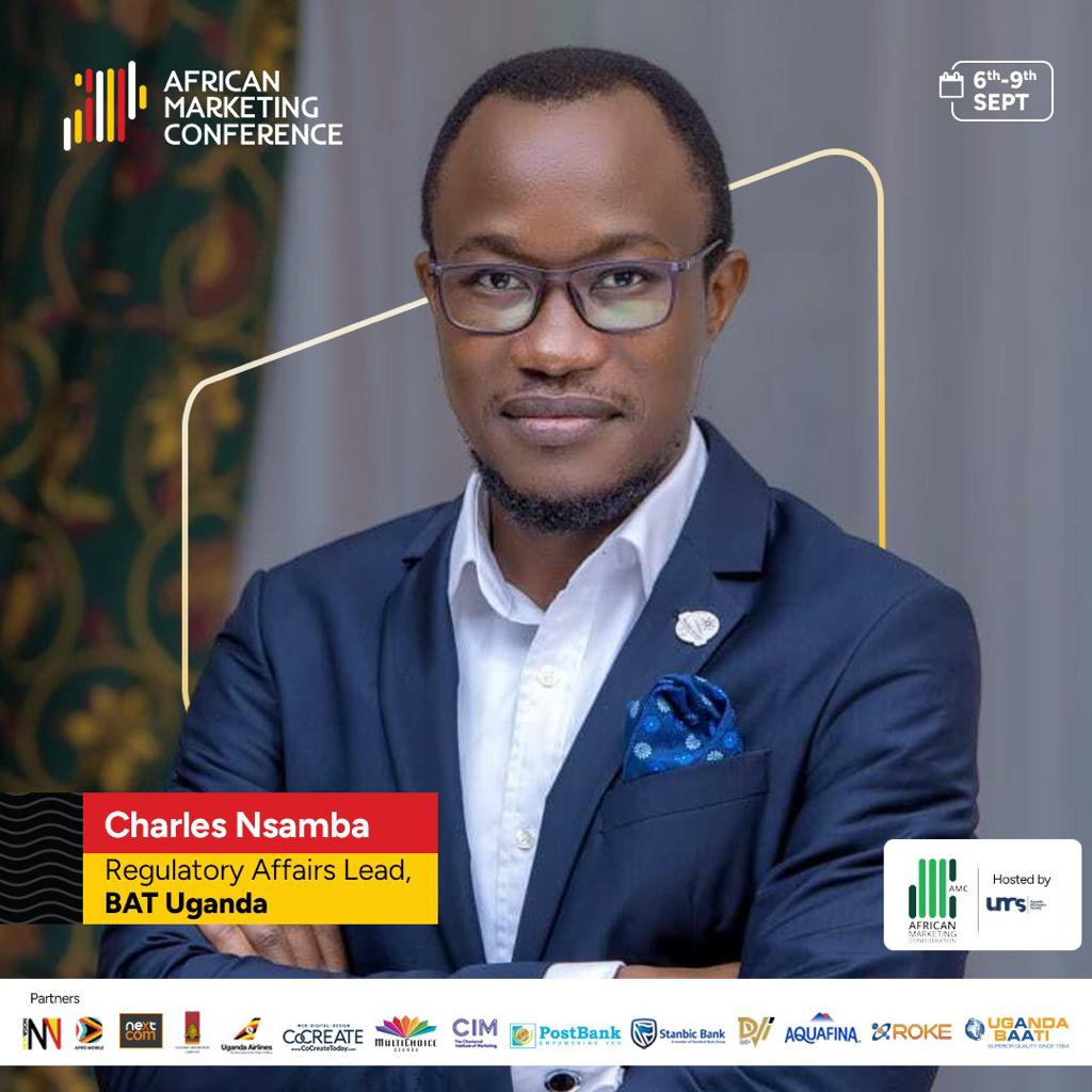 @Cnnsamba Regulatory & Public Affairs Manager at BAT will be taking the stage at the prestigious #AfricanMarketingConference sharing his expertise. Grab your single-day pass at 550,000 UGX, covering conference fees, meals, and evening activities.Let's engage and grow together!