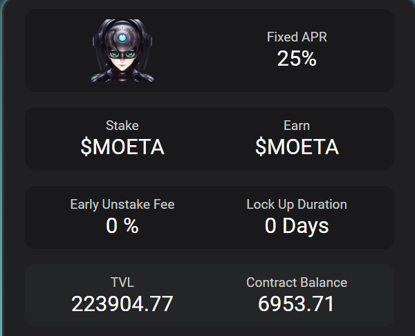 What's more bullish than:

- More than 20% of the $MOETA supply has been staked. 

- More than 20% of the total $MOETA supply has been burned

- ONLY 61K $MOETA left on Uniswap!

#supplyshock incoming?

#moeta #eth #staking