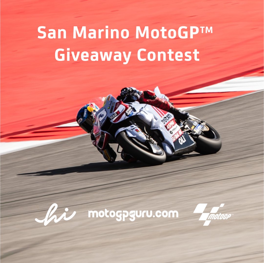 MotoGPGuru's tweet photo. Time's Running Out! This is your last shot to win big with the @hi_com_official x MotoGP Guru giveaway. Grab your chance to snag 2 VIP paddock experiences – enter now and race to victory! https://t.co/jED3cmJo1c