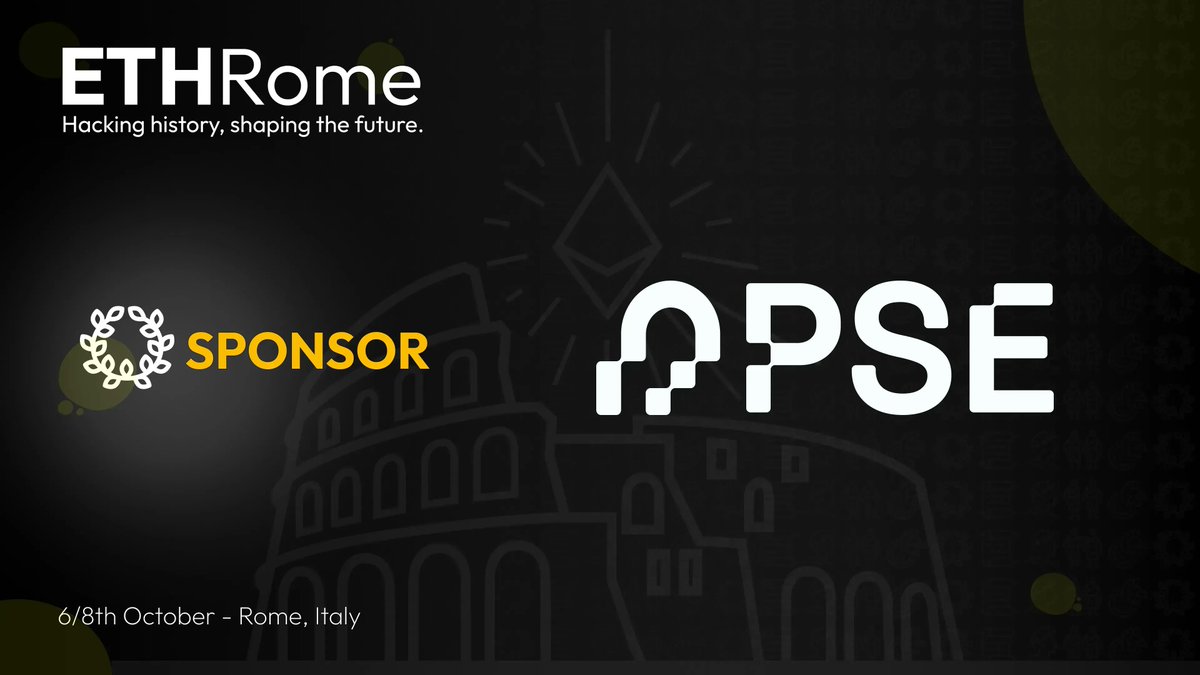 ⚔️ Hey hacker, are you ready to build with PSE tech? @PrivacyScaling is a renowned player and we're excited to see what you can build at #ETHRome! ⚔️🏛 🧵 Get Ready for the #Hackathon! ▸ A Brief Overview of the Protocol ▸ Top Use Cases ▸ Technical Resources 1/11