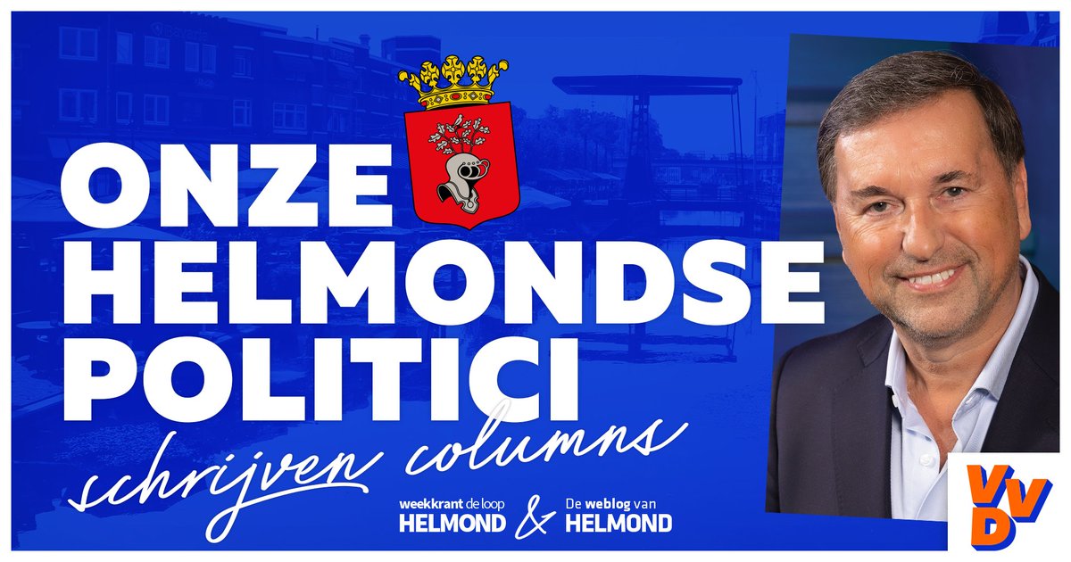 weblog_Helmond's tweet image. 📌 Durf te Dromen #Helmond!
Die column met het betoog van Theo Manders (fractievoorzitter van de VVD) staat sinds vanochtend op de weblog op deweblogvanhelmond.nl/startpagina/ma…