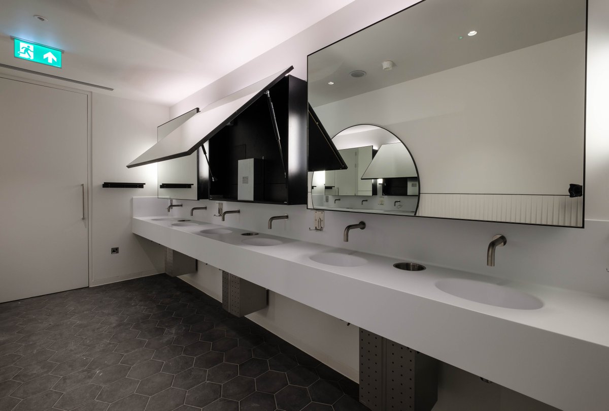 washroom_tweets's tweet photo. Tego is a hinged mirror system providing a neat and compact hidden storage solution. Ideal for storing vanity essentials such as paper towels and cleaning agents, Tego is flexible in size and finish. https://t.co/O9ilqPfldj
#mirrorstorage #vanityessentials #hiddenstorage https://t.co/AfVf4FlkFS