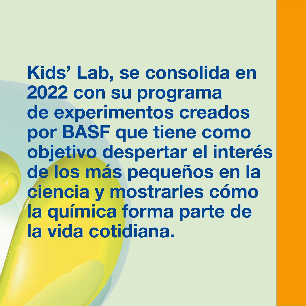 BASF_ES's tweet photo. Septiembre significa que vuelven los #KidsLab de BASF. 👀 En España llevamos más de una década impulsando la curiosidad por la ciencia en estudiantes de primaria a través del aprendizaje y la creatividad. ¡A por un nuevo curso con juegos y experimentos llenos de #química! 🧨 https://t.co/JFJKDUTJBd