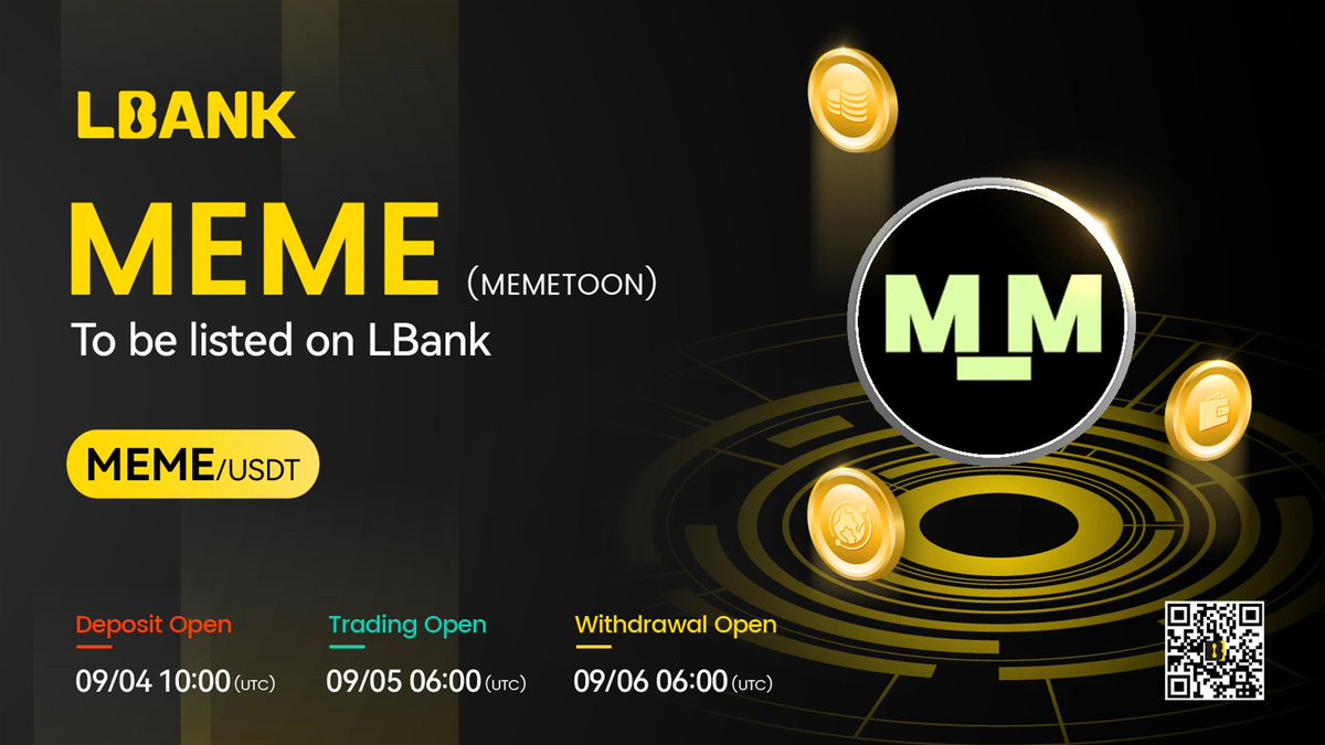 TemiBFi's tweet photo. 🚀 Exciting Listing Alert 🌟

📈 $MEME (MEMETOON) Set to Debut on #LBank

MEMETOON: A Blockchain Comic Platform, Revolutionizing Comic Reading and Creation with User and Creator-Centric Approach

ℹ️ Explore More: https://t.co/PiXyvBhiPX

#MEME #ComicRevolution #LBankangels #WEB3 https://t.co/wJTr0CCv1r