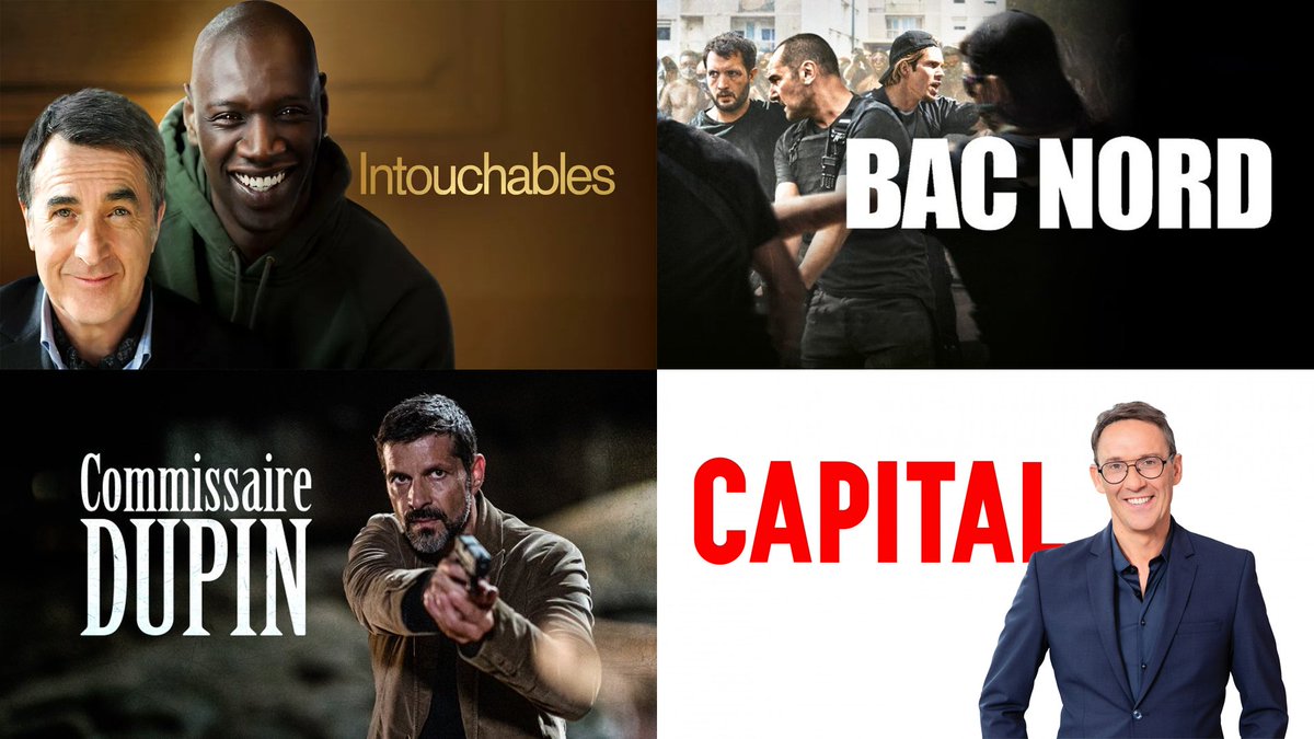 ActuMaxime's tweet image. 📊#Audiences Prime-Time 03/09/2023 :
🥇#Intouchables (@TF1) | 4,50M et 25,20 % PdA 4+
🥈#BACNord (@France2tv) | 3,57M et 18,70 % PdA 4+
🥉#CommissaireDupin (@France3tv) | 2,39M et 12,30 % PdA 4+
4⃣ #Capital (@M6) | 1,82M et 9,80 % PdA 4+