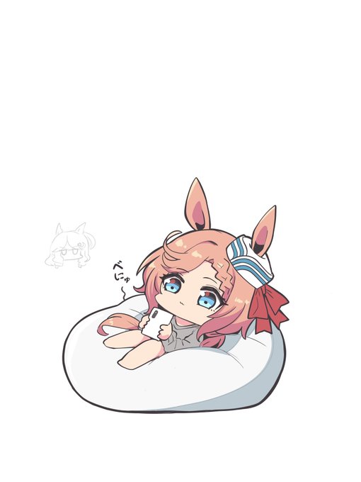 「animal ears smartphone」 illustration images(Latest)｜5pages