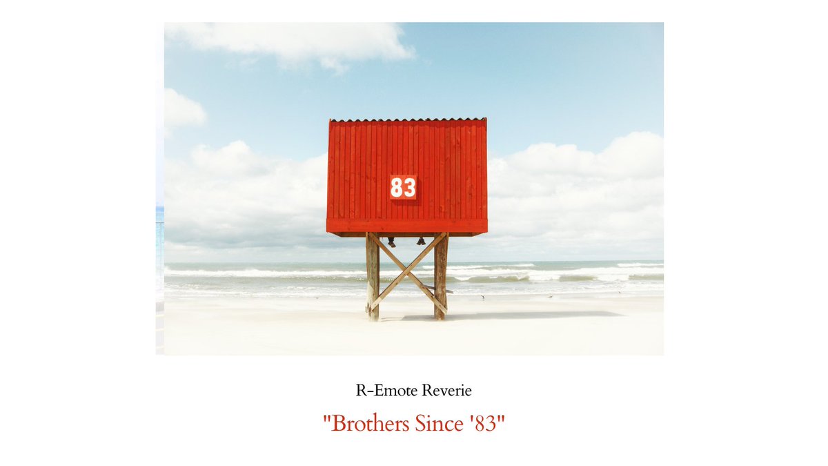 Morning fam 🙌

Passing to wish you an amazing week and to reminder that the pieces from my on-going collection "R-Emote Reverie" are still available 🙏

🟡"Fishing Beyond Boundaries " 9/10
🟡"Summer Dreams " 9/10
🟡"Brothers Since 83 " 6/10

For 7 #tezos 
#tezosArts