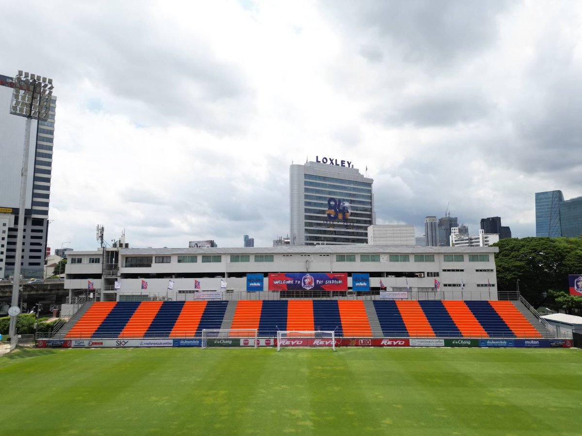 PortFC_Official's tweet photo. 🏟️ อัพเดทล่าสุดในส่วนของอัฒจันทร์โซน B ที่สนาม แพท สเตเดียม 😍

แสด-น้ำเงิน คือสัญลักษณ์ของเรา!🧡💙 

เจอกันที่บ้านของเรา หลังฟีฟ่า เดย์ ครับ 👊🙌🏻🔜

#PortFC #ComeonlionTimeToFight #ถึงเวลาแห่งการต่อสู้! #การท่าเรือ #มาดามแป้ง https://t.co/bXOBl5EoTe